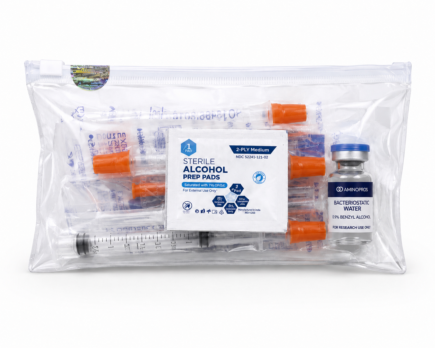 5mL Bacteriostatic Water Syringe kit